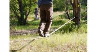 La slackline, la ligne molle de plus en plus tendance
