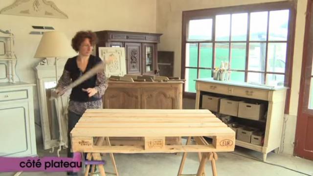 Tuto Vidéo : Créer une table basse depuis une palette de chantier