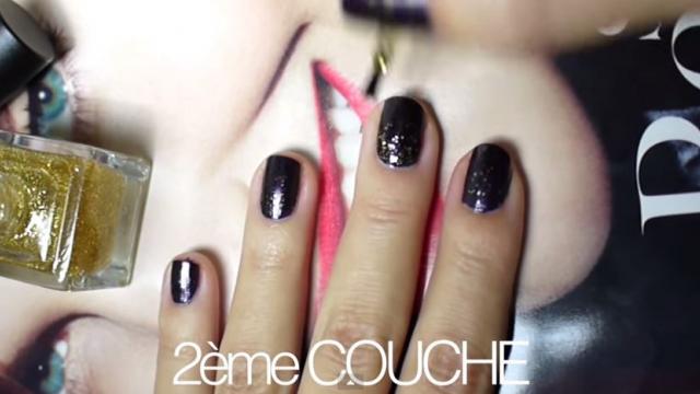 Tuto Vidéo : Nail Art / Dégradé de Paillettes